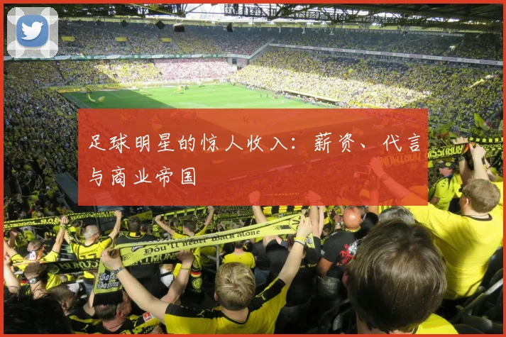 足球明星的惊人收入:薪资、代言与商业帝国